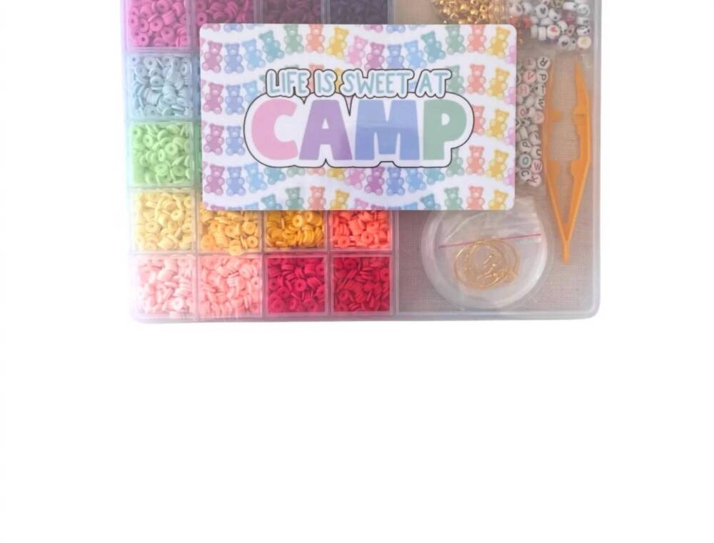 NEW A WINK AND A NOD camp is sweet bead kit in multi